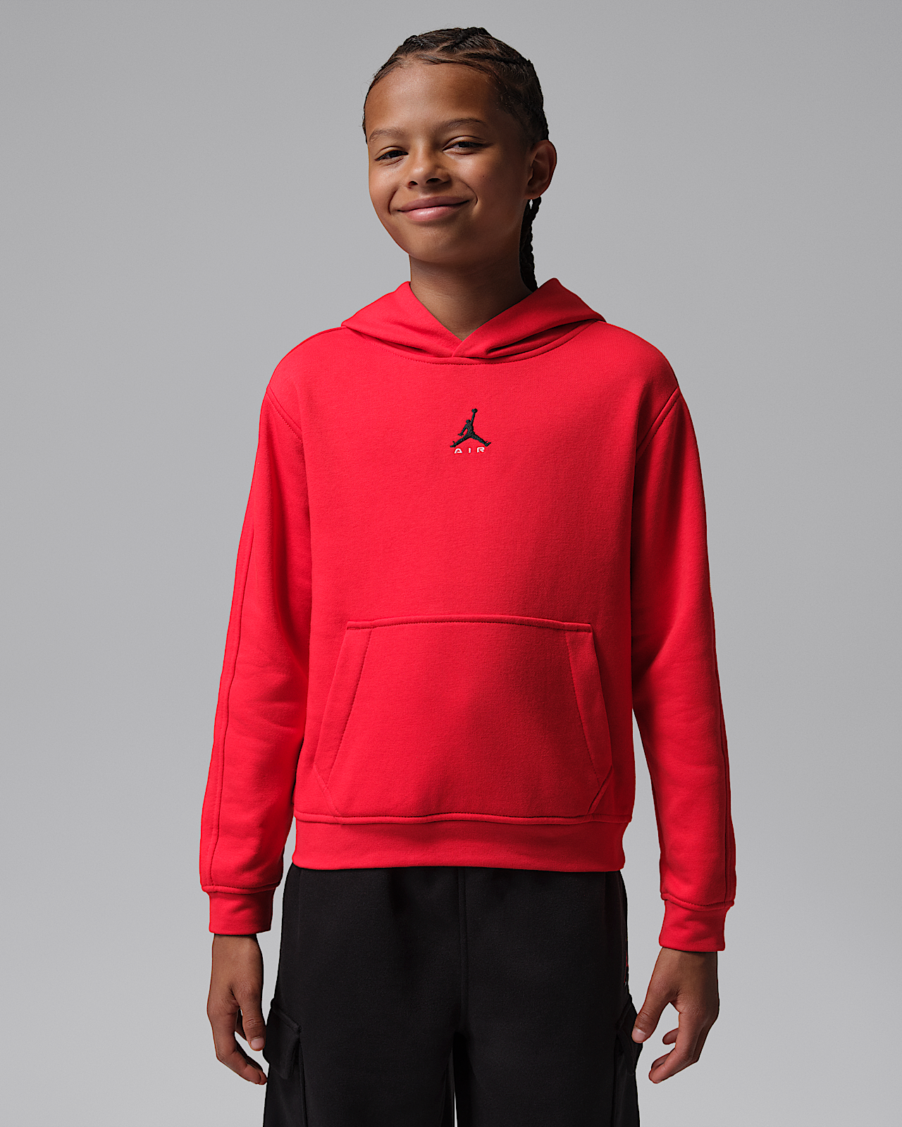 Детское худи Jordan Brooklyn Fleece Big Kids' Pullover Hoodie