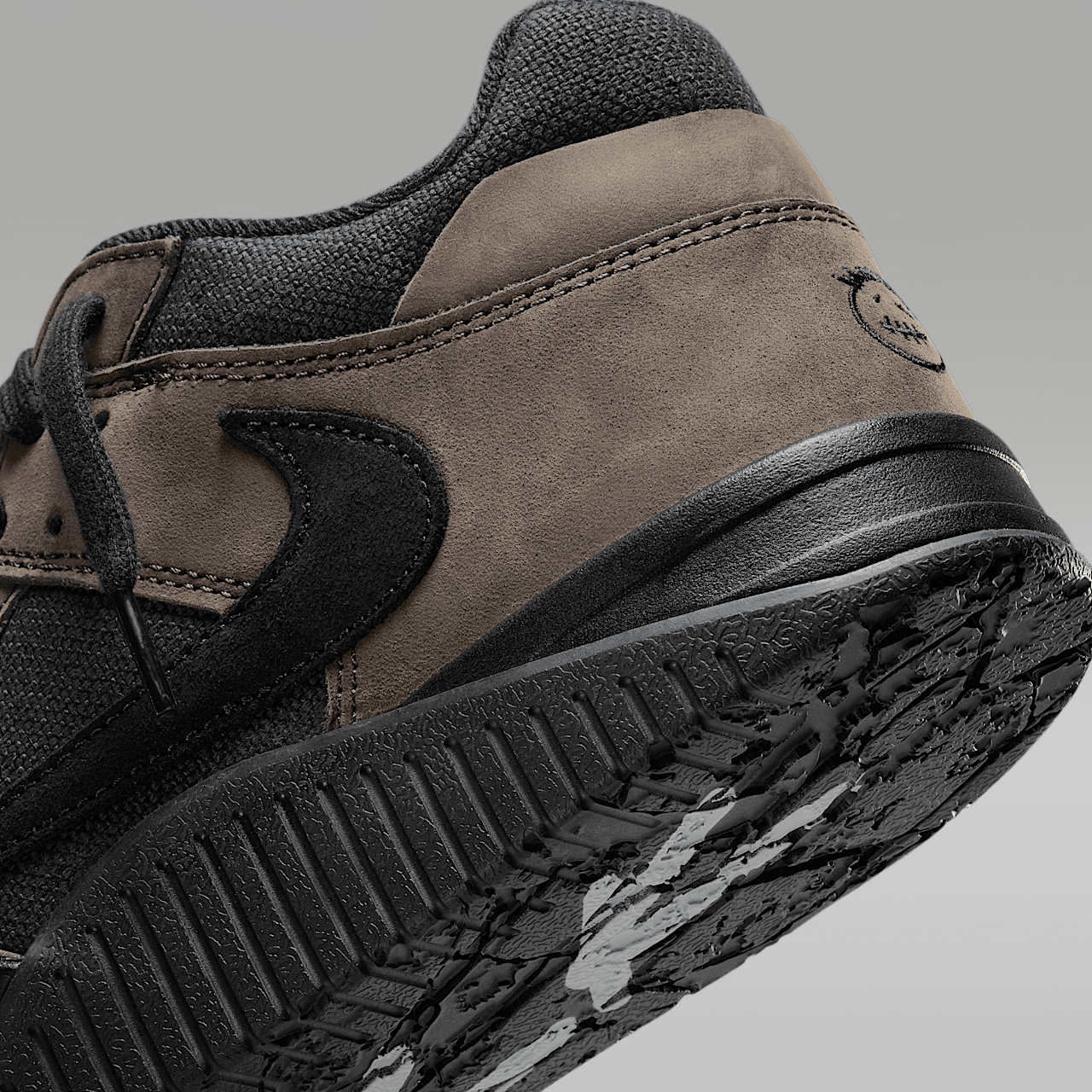 Nike  sneaker Dark Mocha/Sail/Gum Light Brown/Zwart