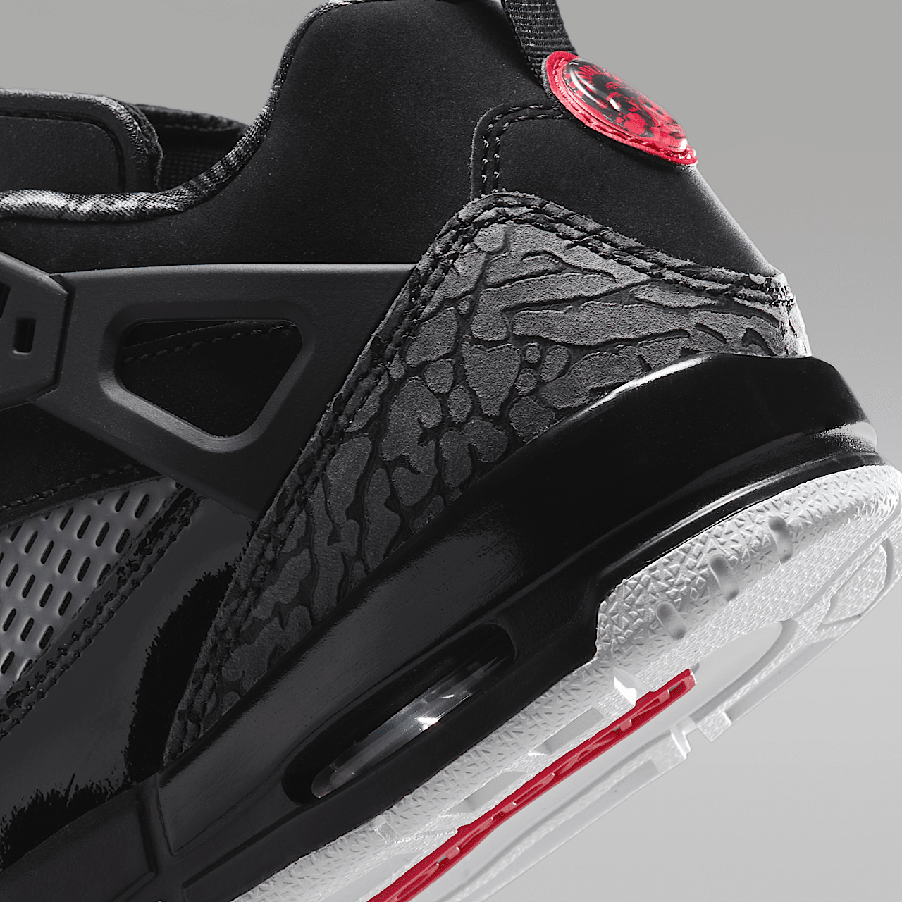 Nike Jordan Spizike Low sneaker Zwart/Classic Green/Wit/Varsity Red