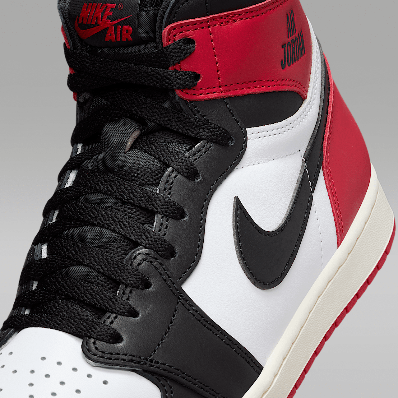 Nike Air Jordan 1 sneaker Wit/Varsity Red/Sail/Zwart