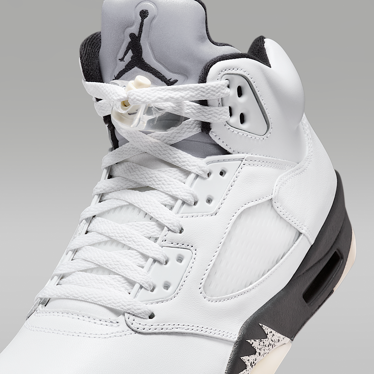 Nike Air Jordan sneaker Wit/Sail/Metallic Silver/Zwart