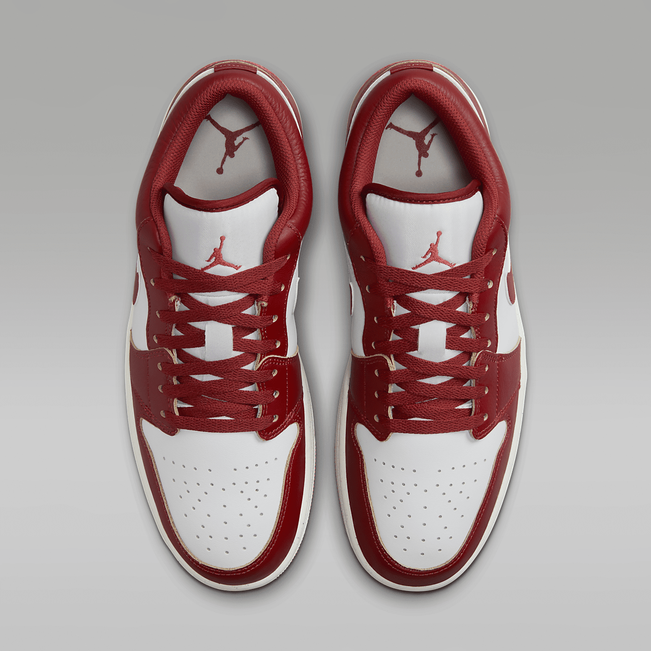 Nike Air Jordan 1 Low sneaker Wit/Lobster/Sail/Dune Red