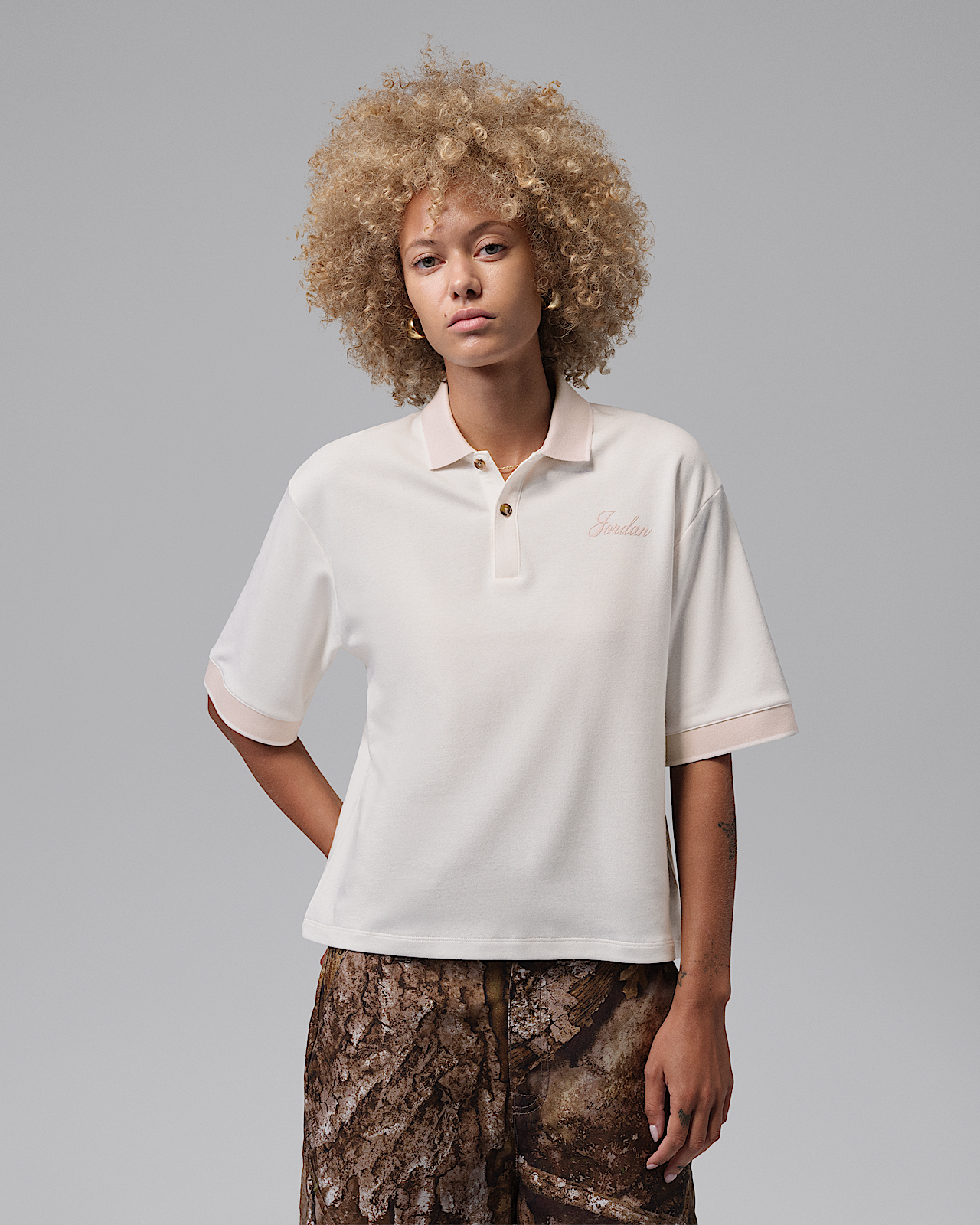 Женские шорты Jordan Sport Dri-FIT Short-Sleeve Polo