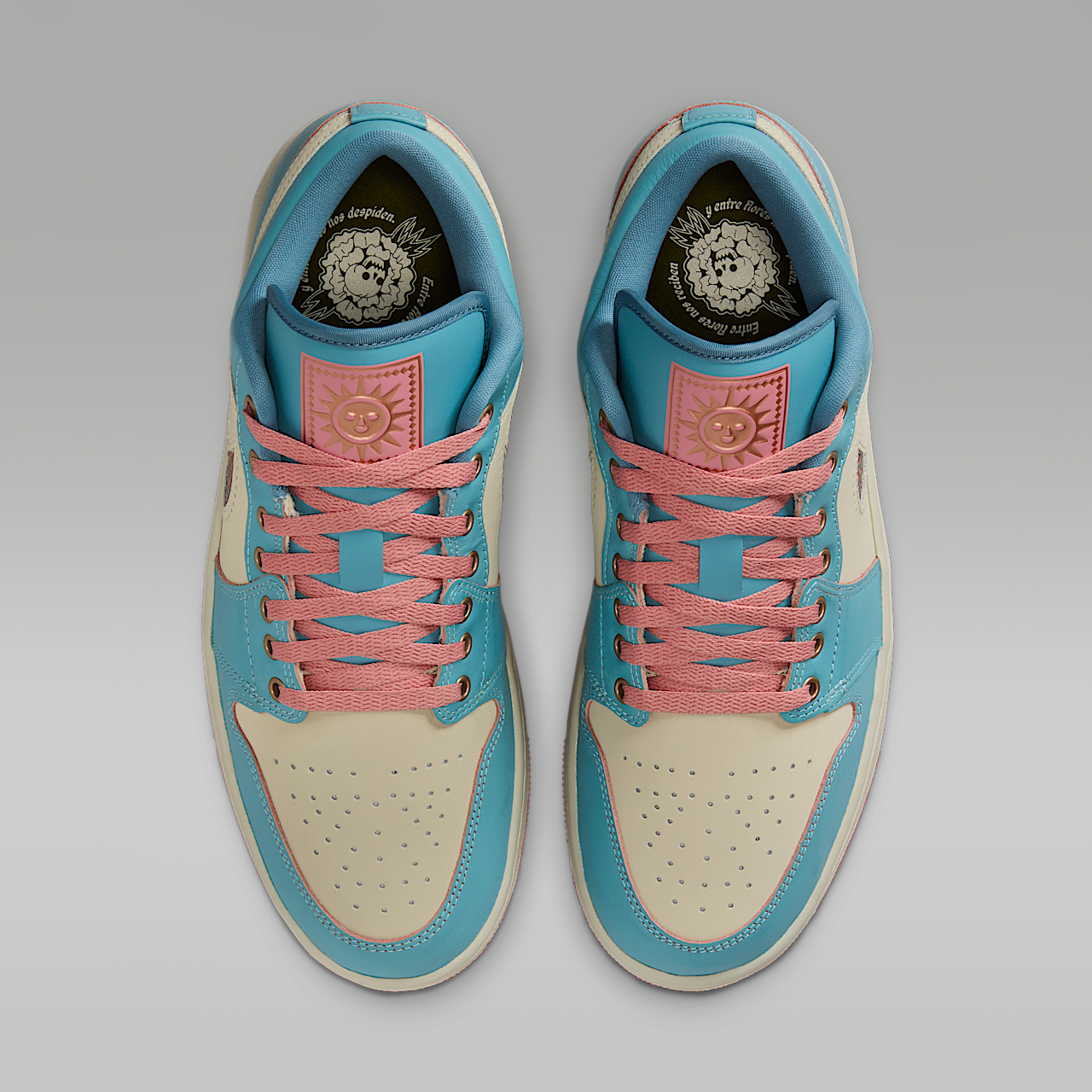 Nike Air Jordan sneaker Denim Turquoise/Red Stardust/Light Stone/Smokey Blue