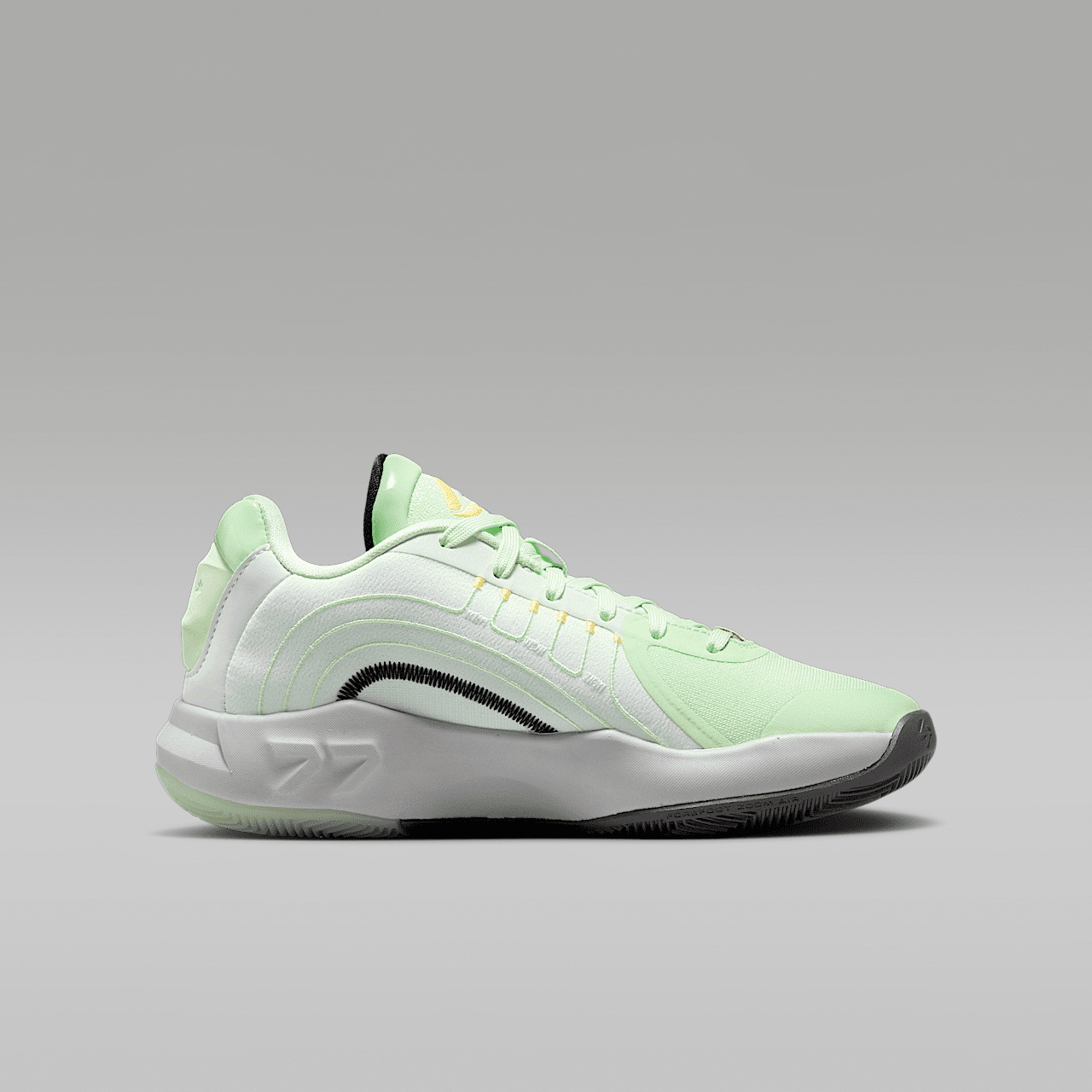 Nike  sneaker Barely Green/Vapor Green/Metallic Silver/Zwart