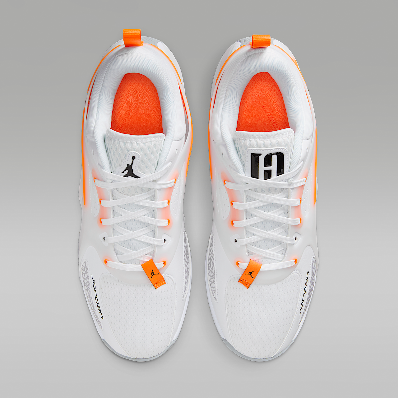 Nike  sneaker Wit/Total Orange/Wolf Grey/Zwart