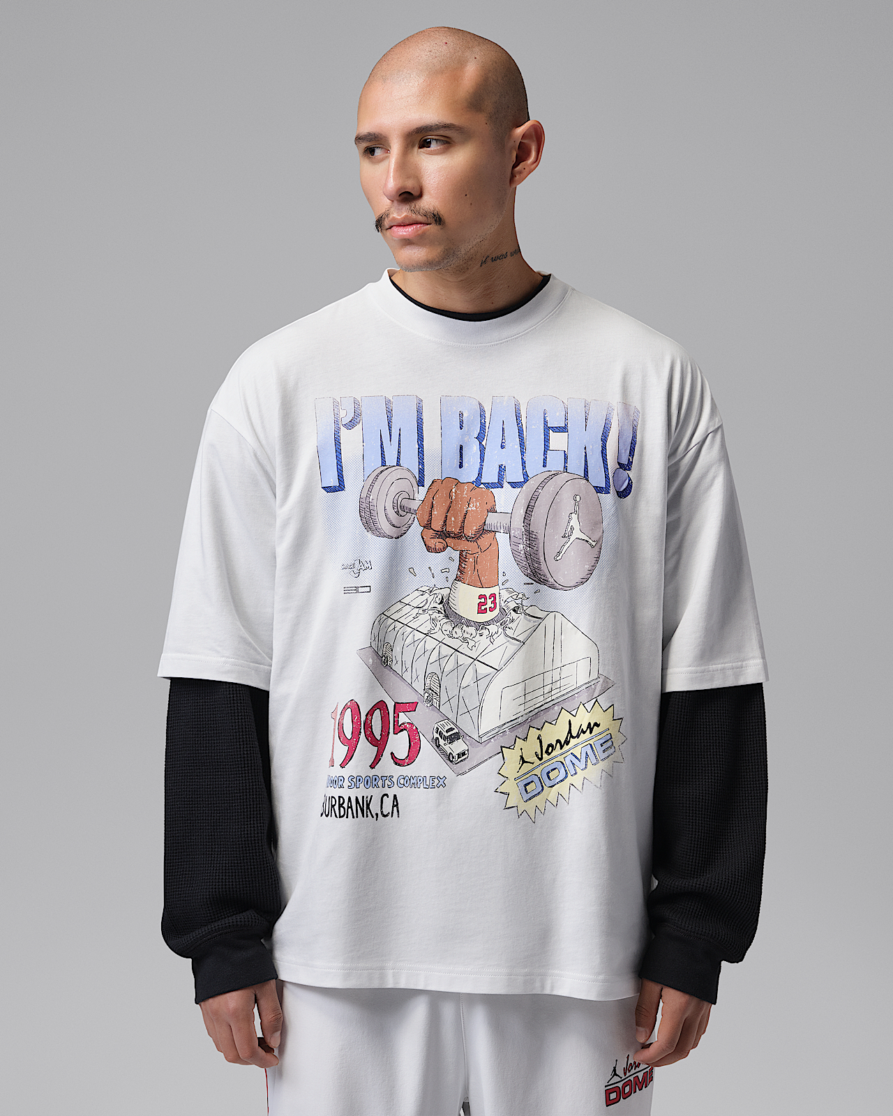 Мужская футболка Jordan Dri-FIT Dome Jam Sport Crew-Neck