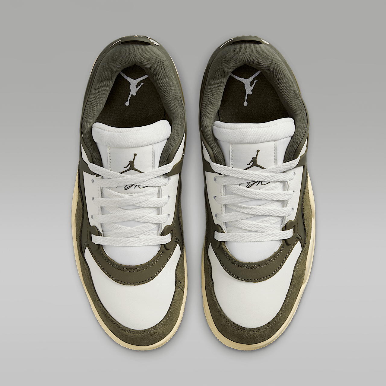 Nike Air Jordan 4 RM sneaker Sail/Coconut Milk/Medium Olive