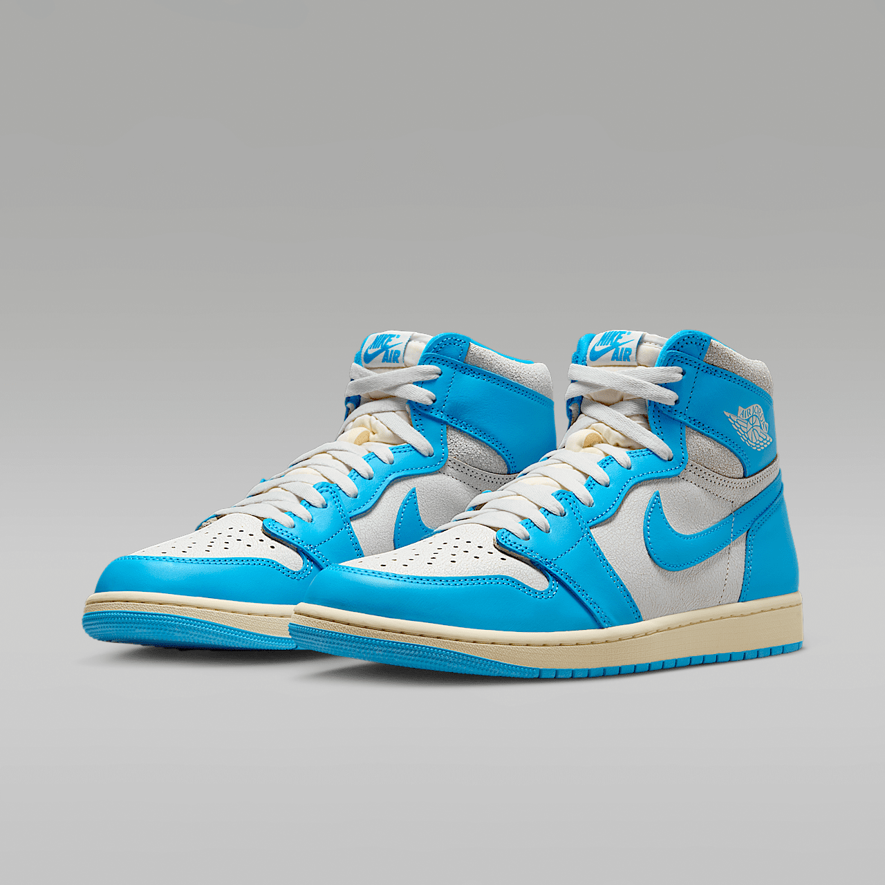 Nike Air Jordan 1 sneaker Dark Powder Blue/Sail/Dark Powder Blue