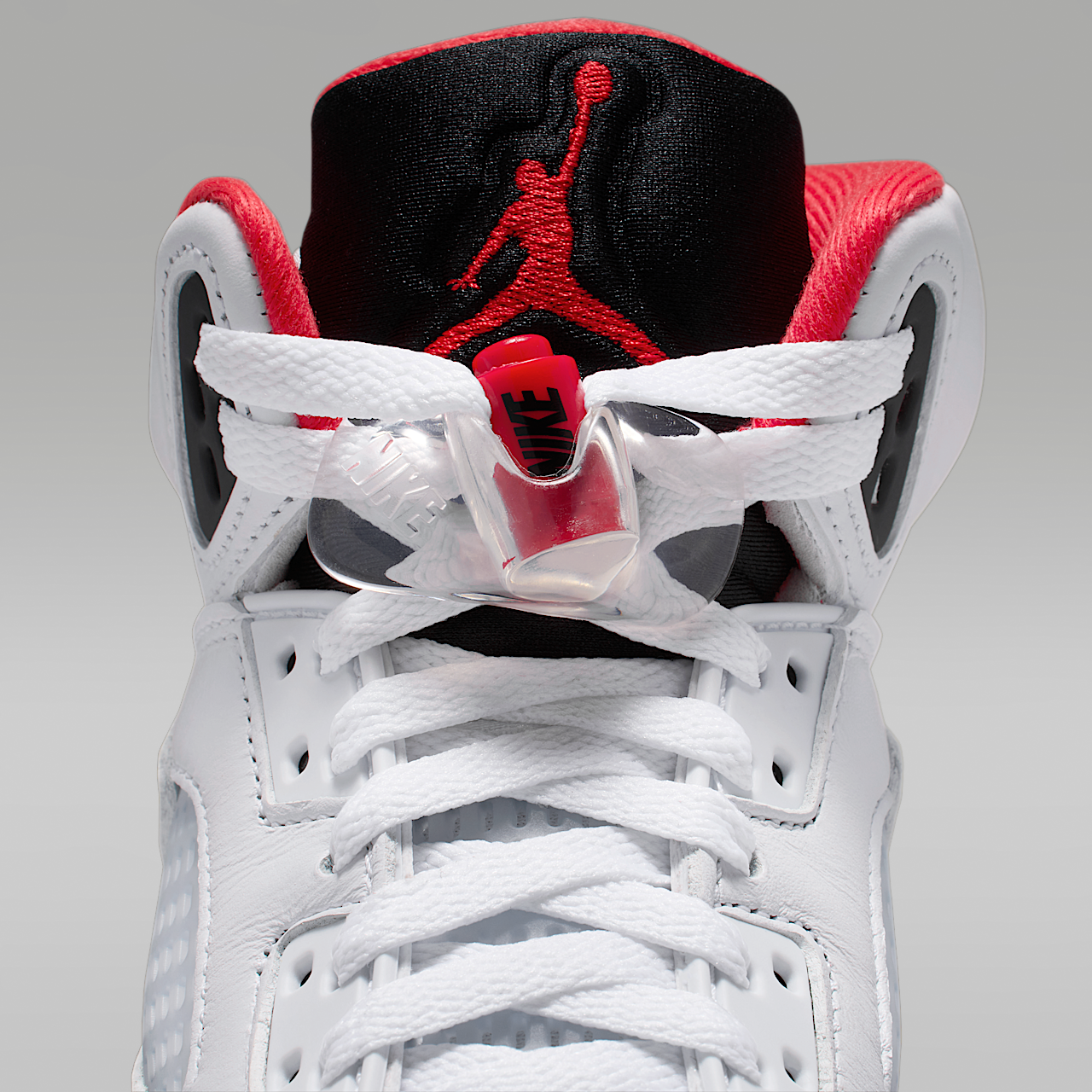 Nike Air Jordan sneaker Wit/Zwart/Fire Red