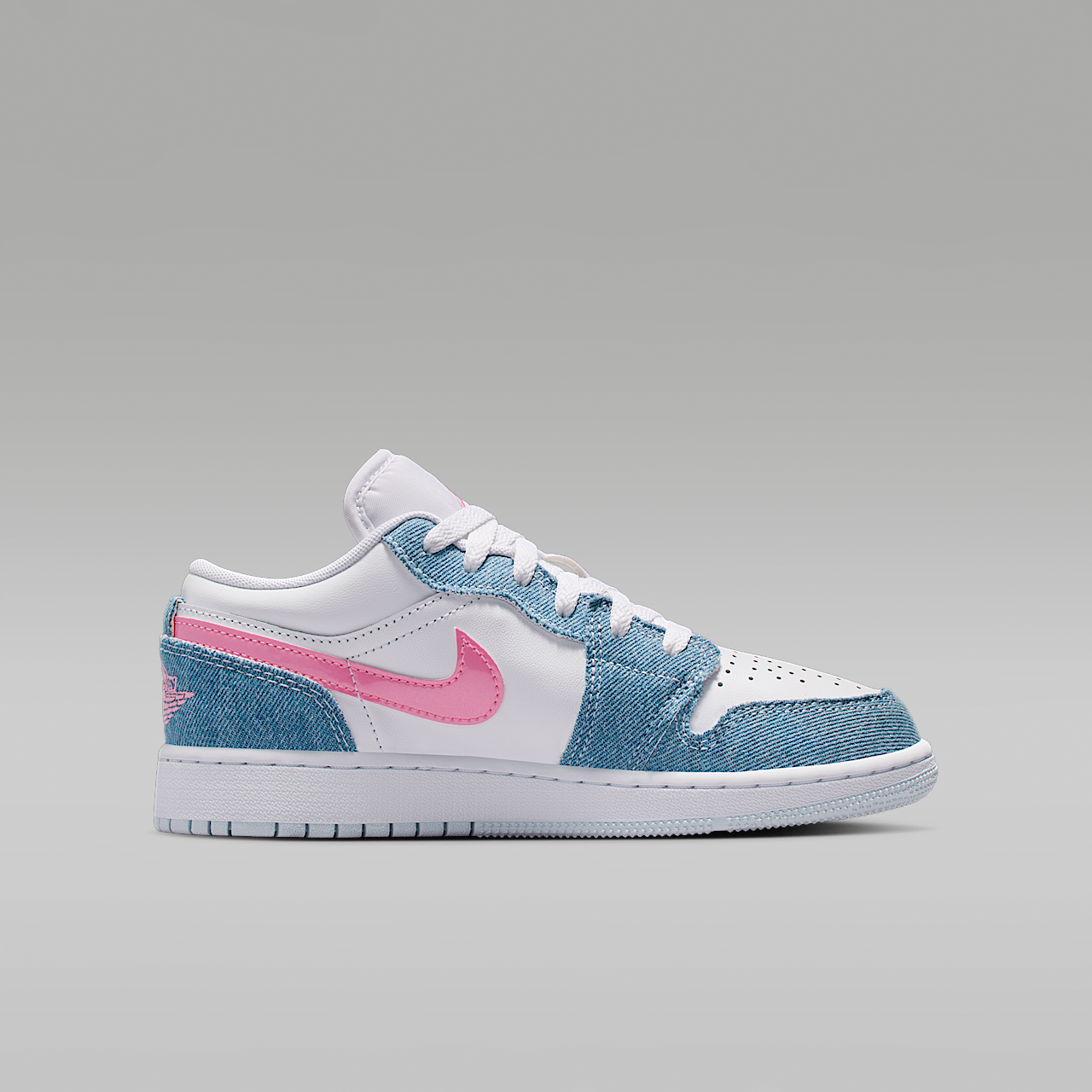Nike Air Jordan sneaker Cobalt Bliss/Wit/Pink Glow