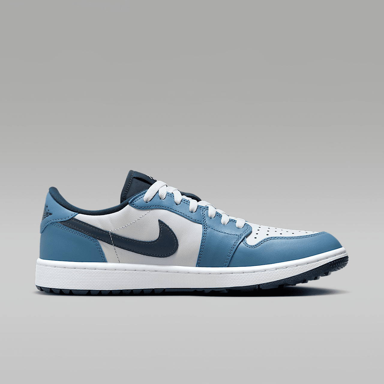 Nike Air Jordan 1 Low sneaker Wit/Aegean Storm/Wit/Armory Navy