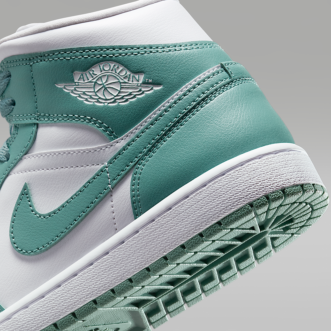 Nike Air Jordan 1 Mid sneaker Wit/Cannon
