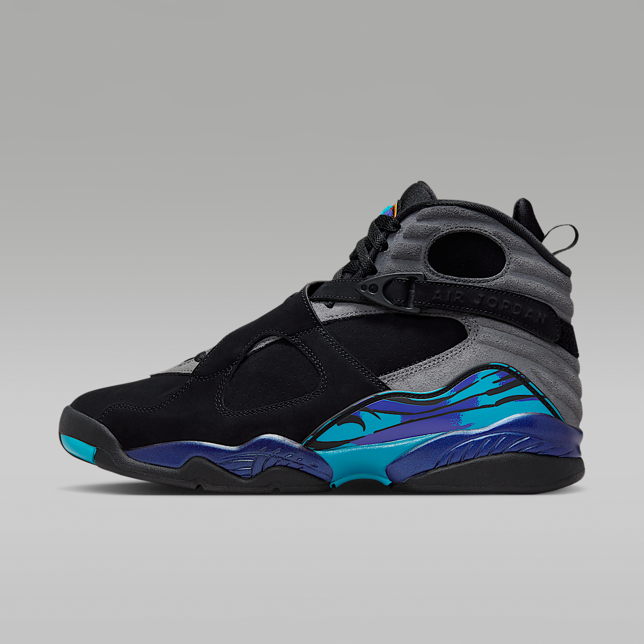 Nike Air Jordan sneaker Zwart/Meerkleurig/Bright Concord/Meerkleurig