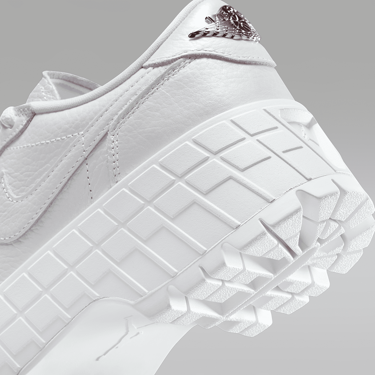 Nike Air Jordan 1 sneaker Wit/Metallic Silver