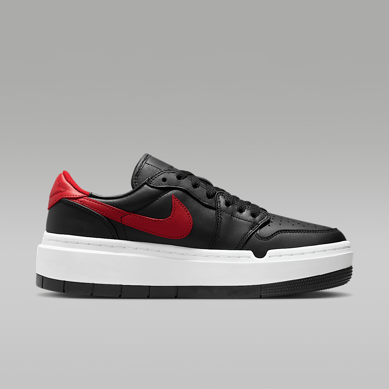 Nike Air Jordan 1 sneaker Zwart/Wit/Gym Red