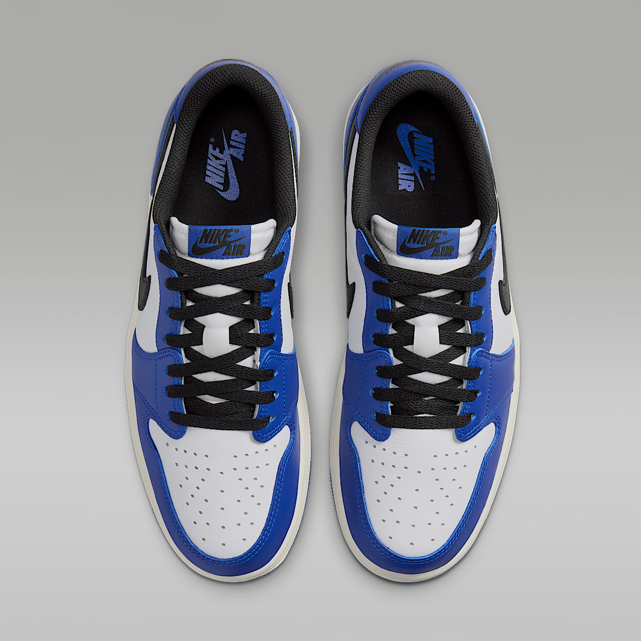 Nike Air Jordan 1 Low sneaker Wit/Game Royal/Sail/Zwart