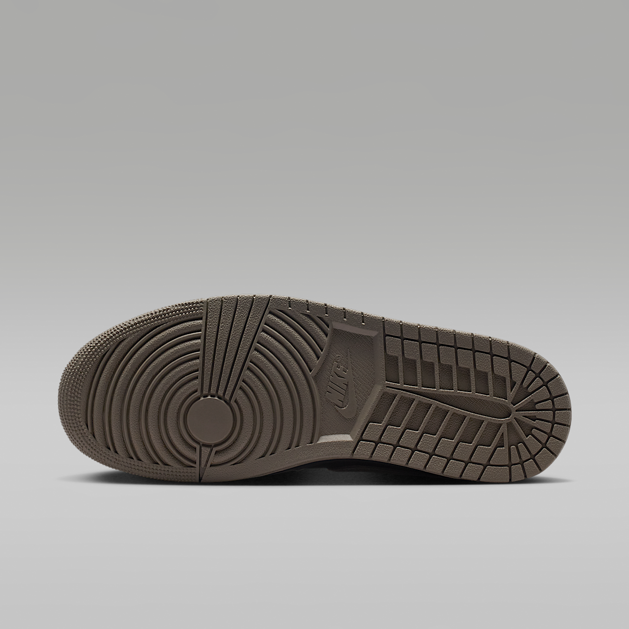 Nike Air Jordan sneaker Zwart/Light Wild Mango/Olive Grey
