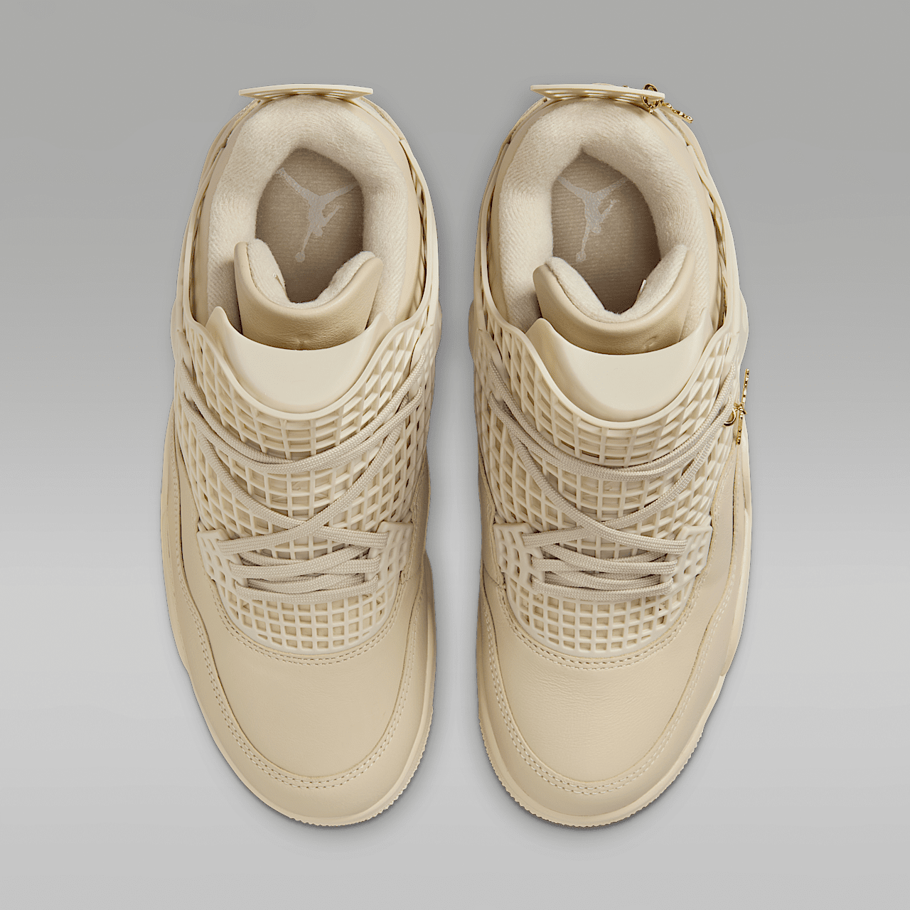 Nike Air Jordan 4 sneaker Rattan/Metallic Gold/Rattan