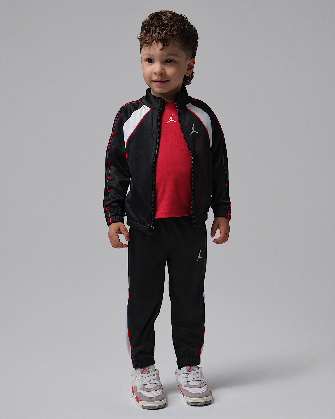 Детские  Jordan Toddler Colorblock 2-Piece Tricot Piping Set