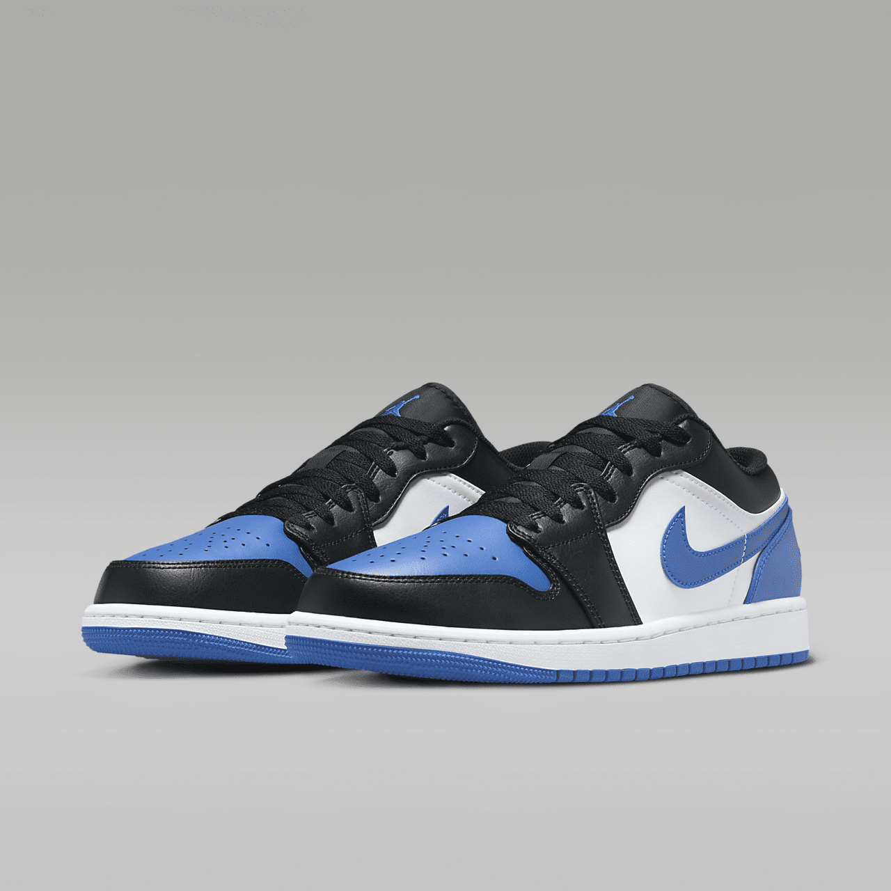Nike Air Jordan 1 Low sneaker Wit/Zwart/Wit/Royal Blue