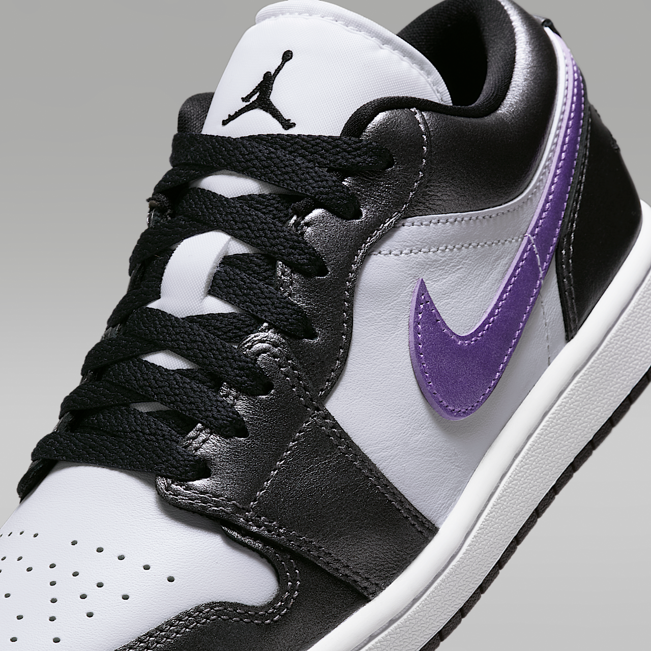 Nike Air Jordan sneaker Wit/Zwart/Grape Ice