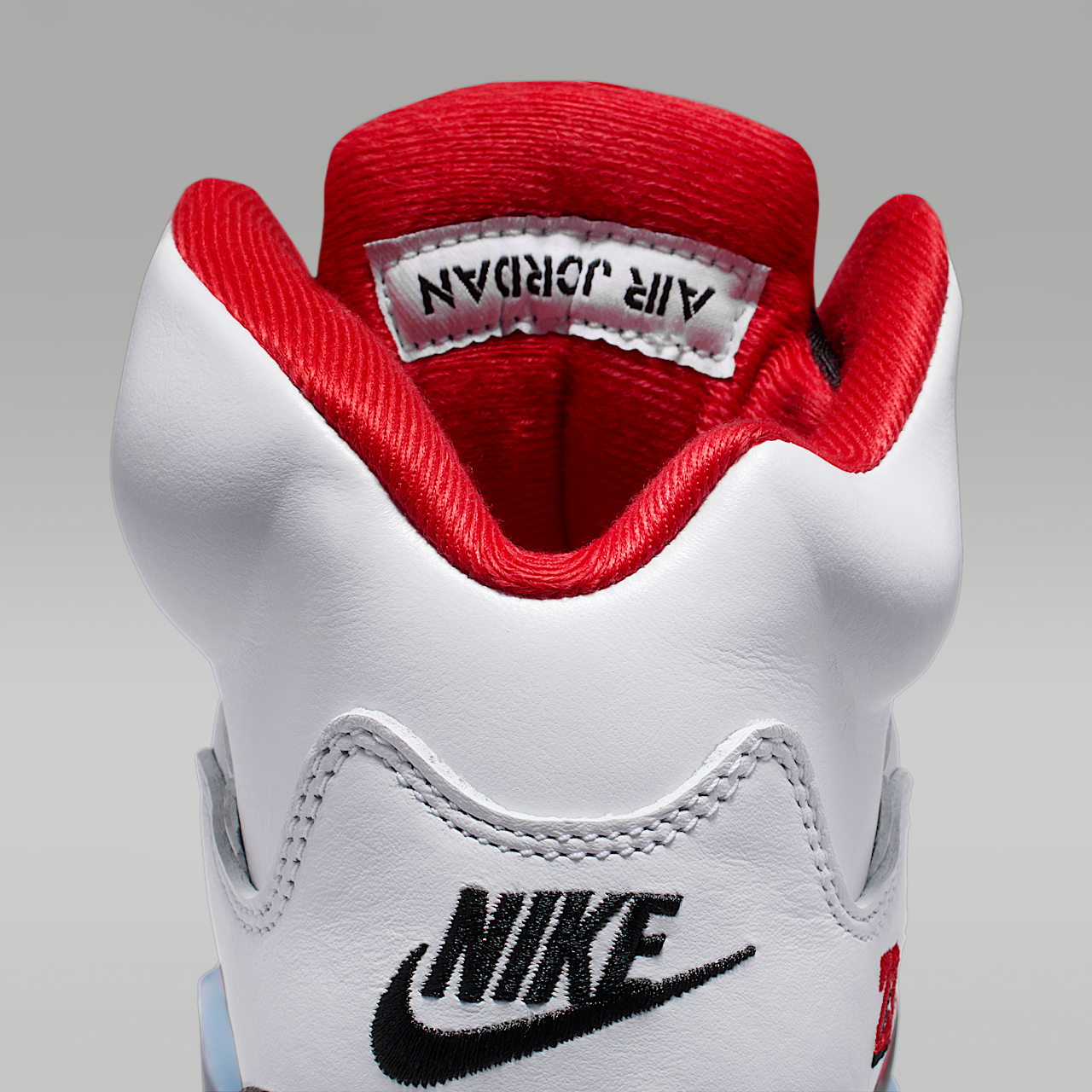 Nike Air Jordan sneaker Wit/Zwart/Fire Red