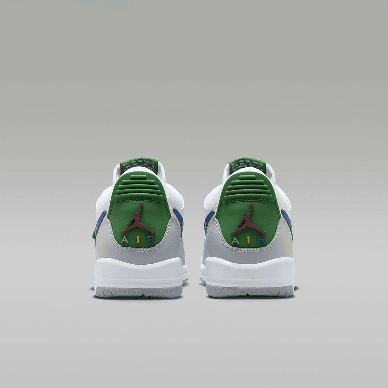 Nike Air Jordan Legacy sneaker Wit/Wolf Grey/Pine Green/Industrial Blue