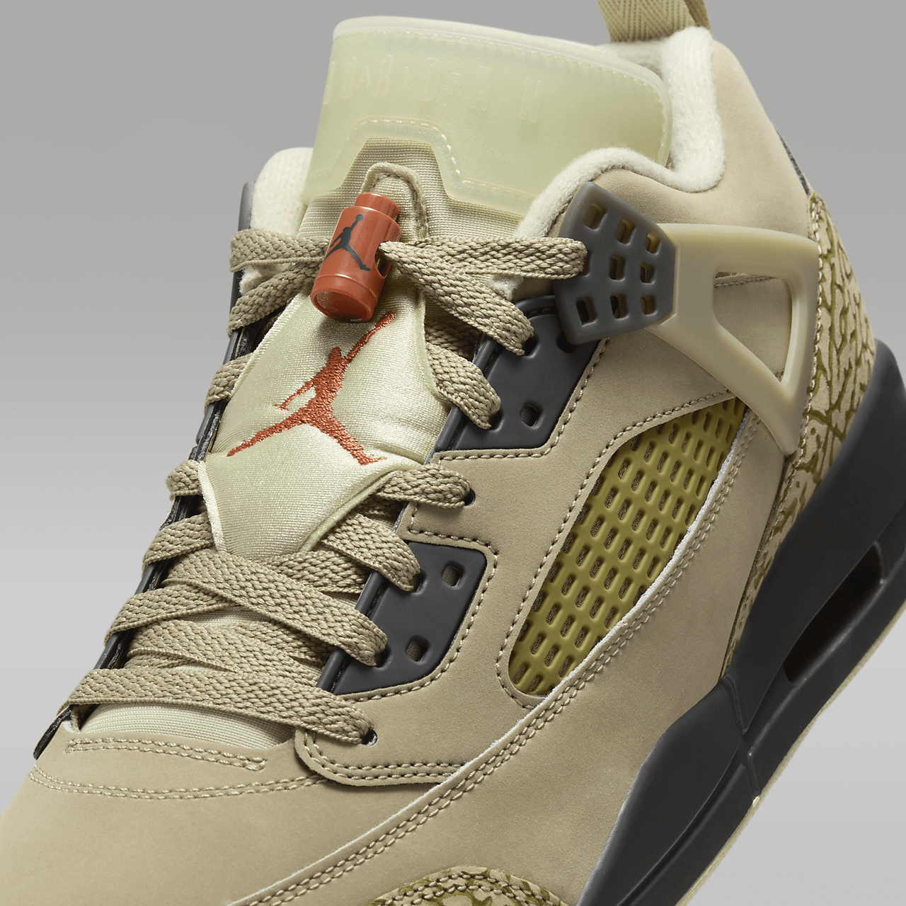 Nike Jordan Spizike Low sneaker Neutral Olive/Olive Aura/Dark Smoke Grey/Dark Russet