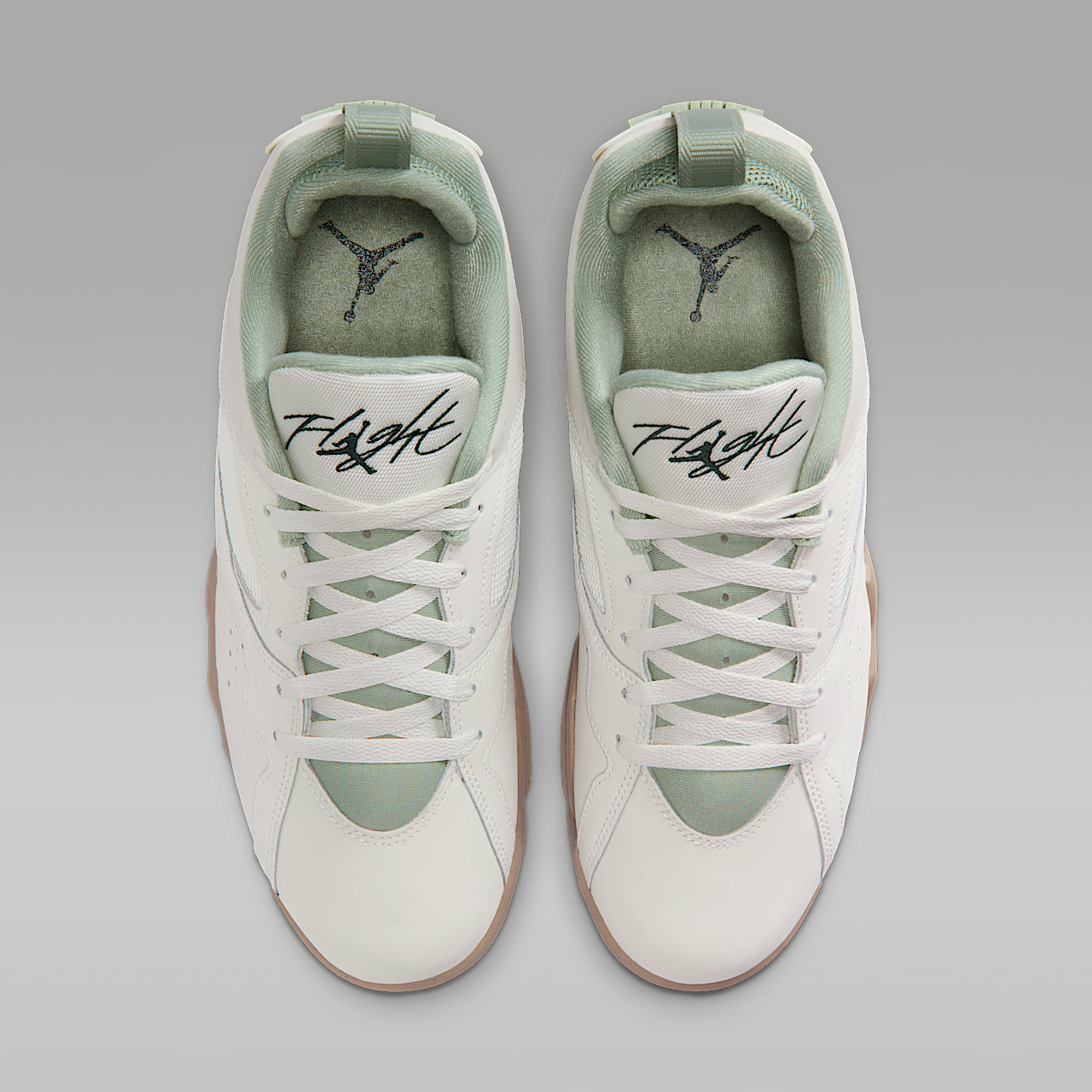 Nike Air Jordan sneaker Sail/Khaki/Midnight Green/Jade Horizon