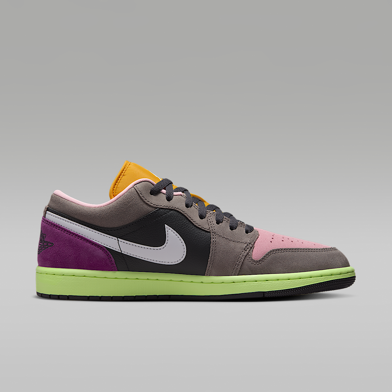 Nike Air Jordan sneaker Oil Grey/Cave Stone/Arctic Punch/Wit