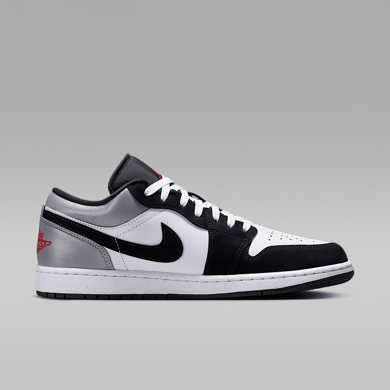 Nike Air Jordan sneaker Wit/Zwart/Matte Silver/Fire Red