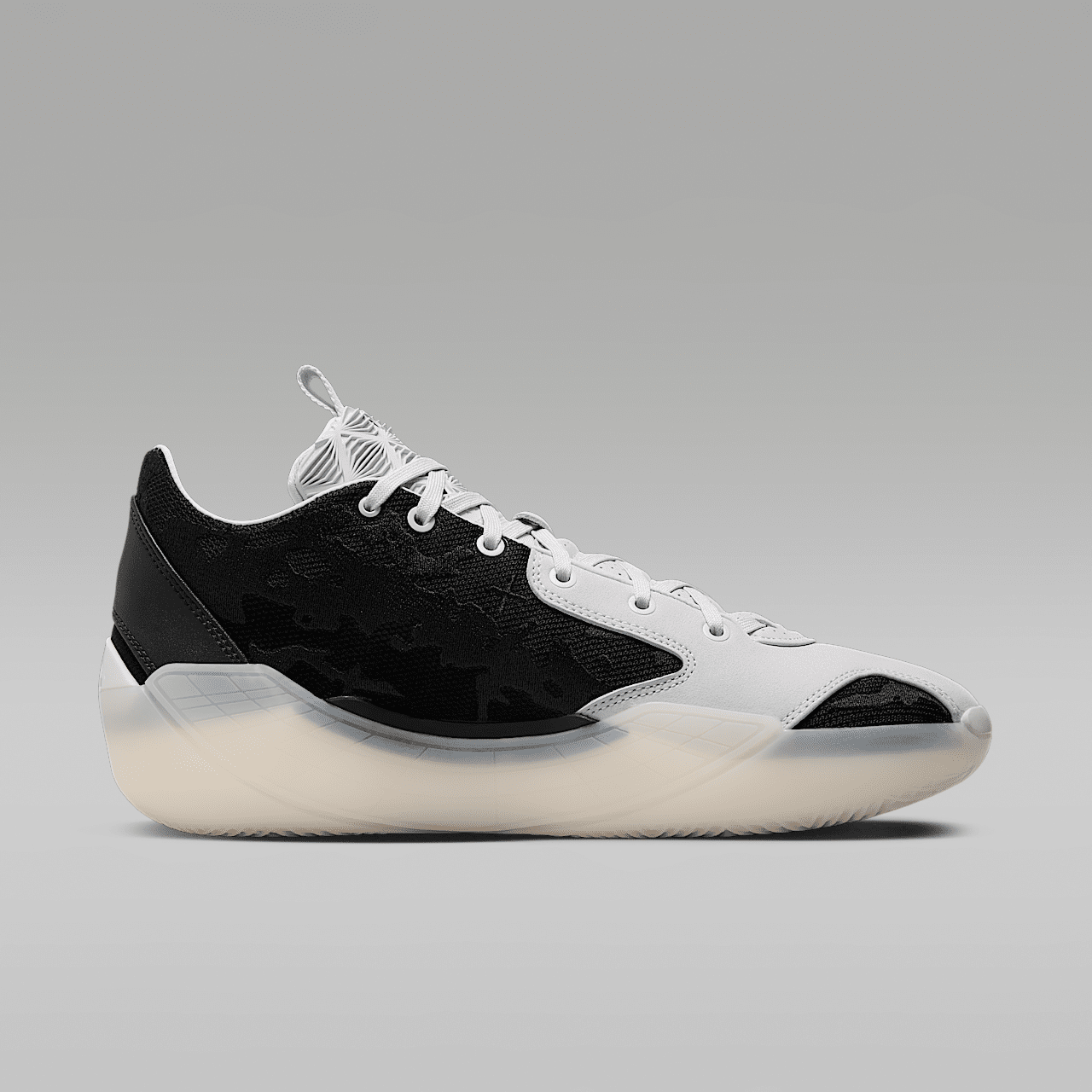 Nike Air Jordan sneaker Vast Grey/Pale Ivory/Zwart