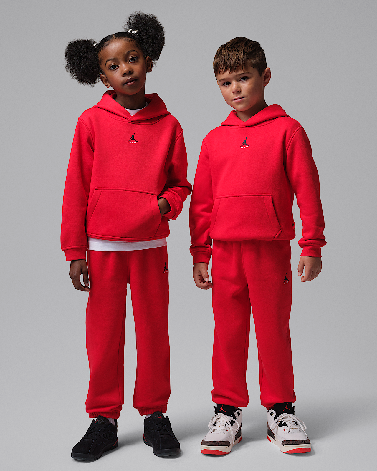 Детское худи Jordan Brooklyn Fleece Little Kids' 2-Piece Pullover Hoodie Set