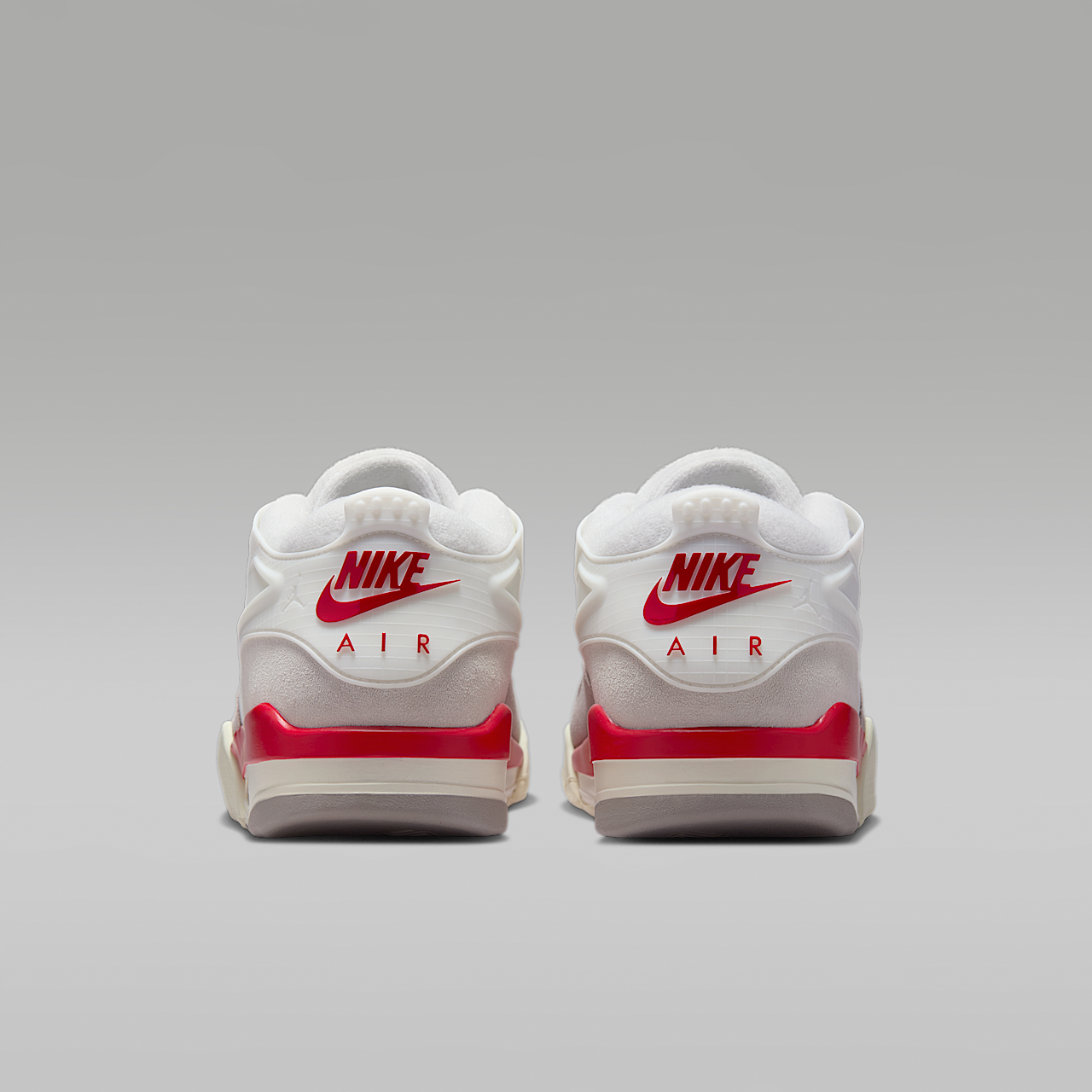 Nike Air Jordan sneaker Sail/College Grey/Coconut Milk/Fire Red