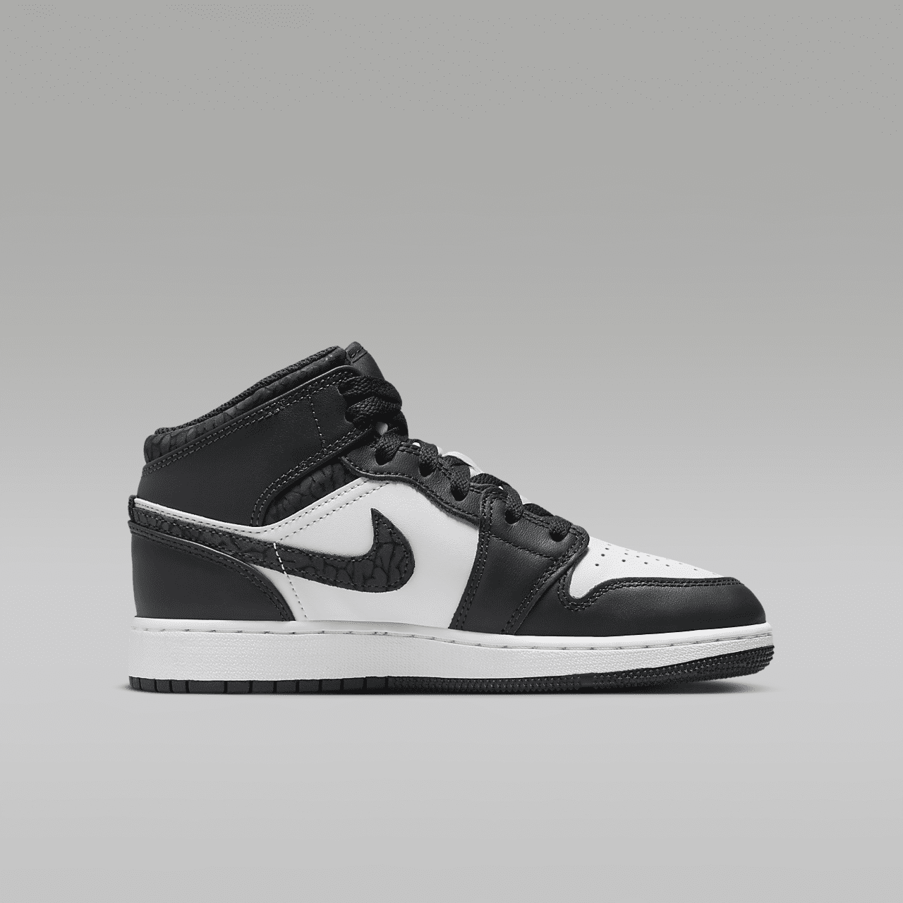 Nike Air Jordan 1 Mid sneaker Off Noir/Wit/Zwart/Zwart