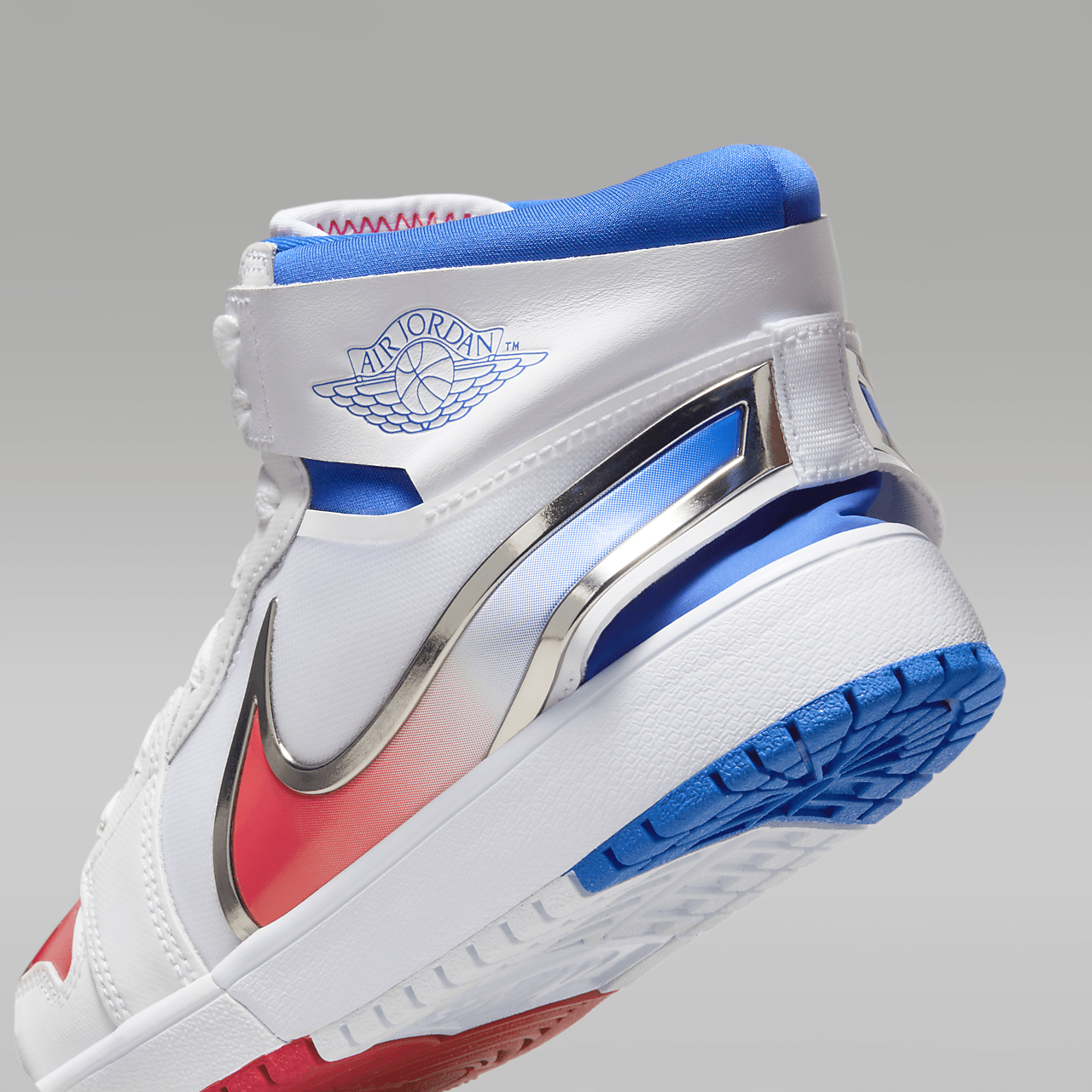 Nike  sneaker Wit/Racer Blue/Siren Red