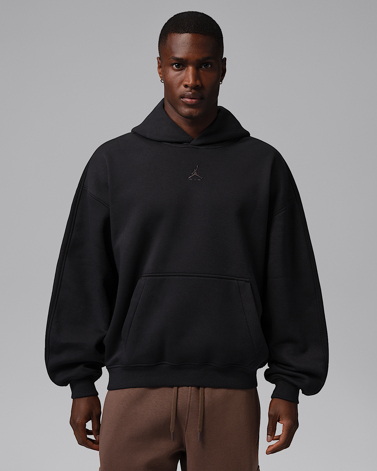 Мужское худи Jordan Brooklyn Oversized Fleece Pullover Hoodie