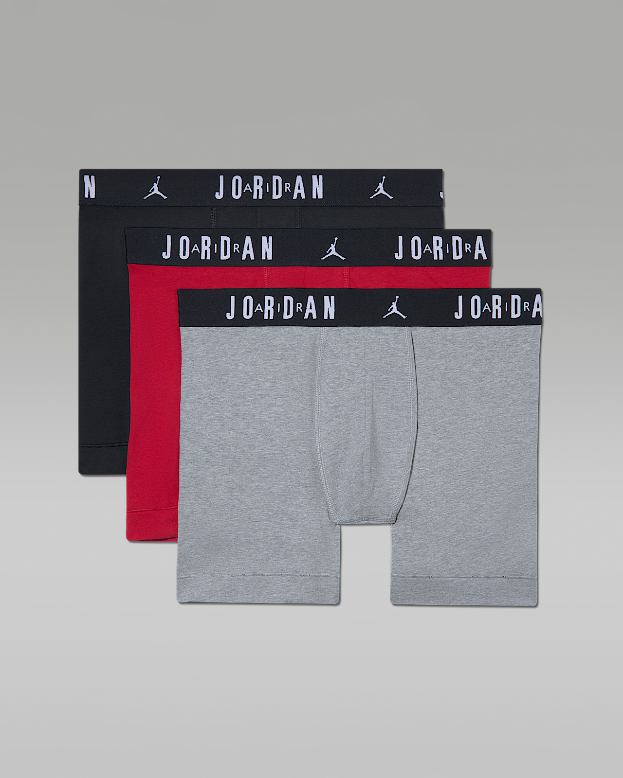 Мужские  Jordan Dri-FIT Flight Cotton Boxer Briefs (3-Pack)