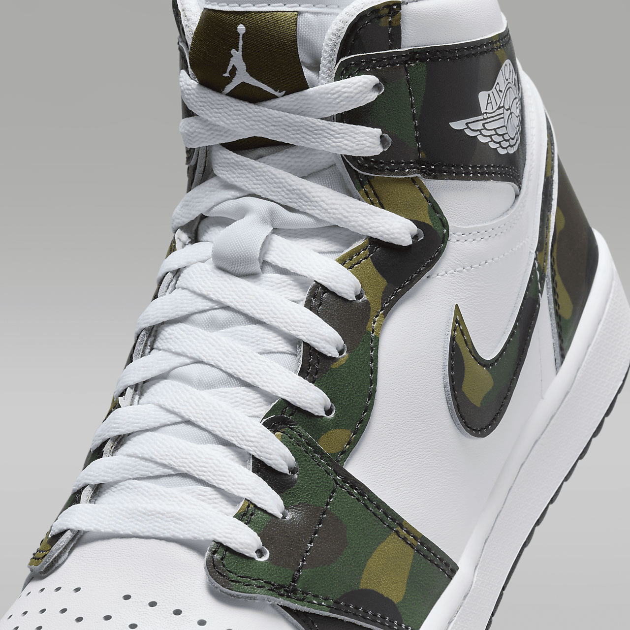 Nike Air Jordan sneaker Legion Green/Zwart/Wit