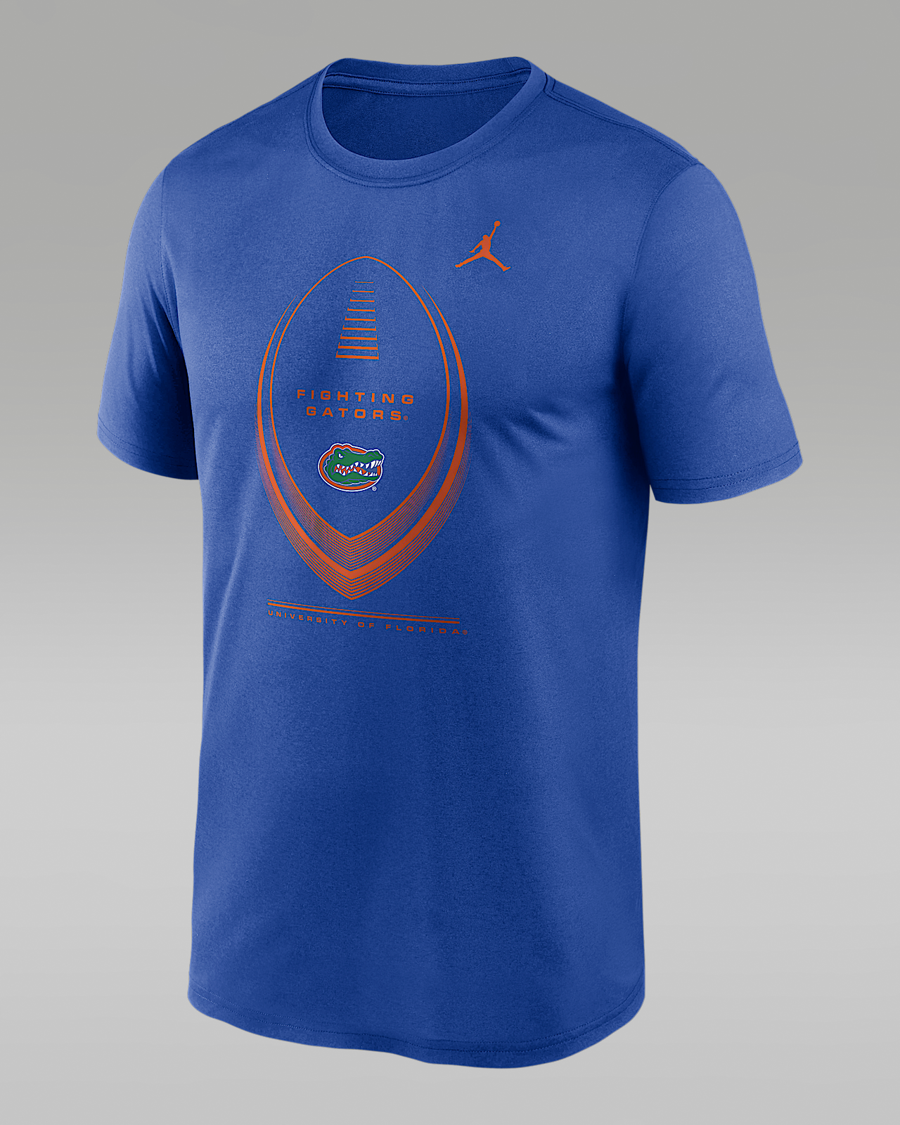 Мужская футболка Florida Primetime Football Icon Legend Jordan Brand Dri-FIT College для футбола