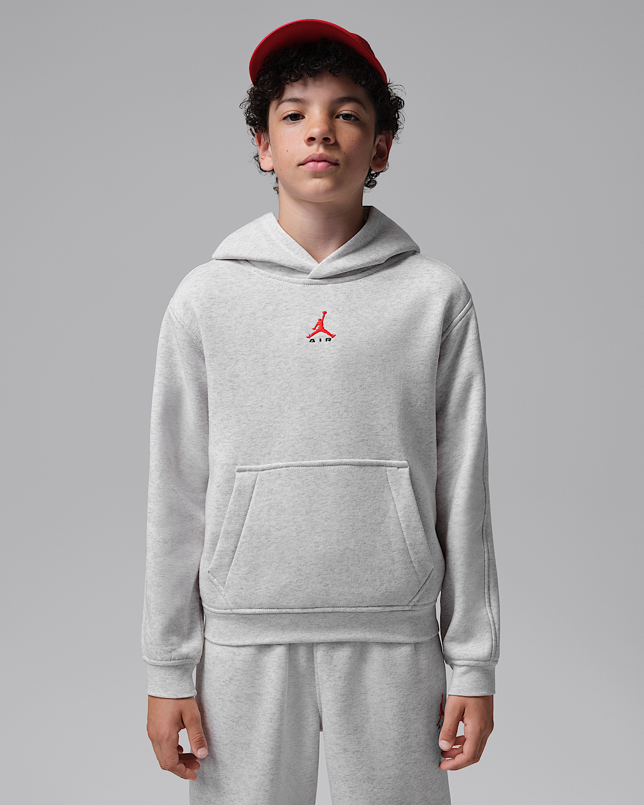 Детское худи Jordan Brooklyn Fleece Big Kids' Pullover Hoodie