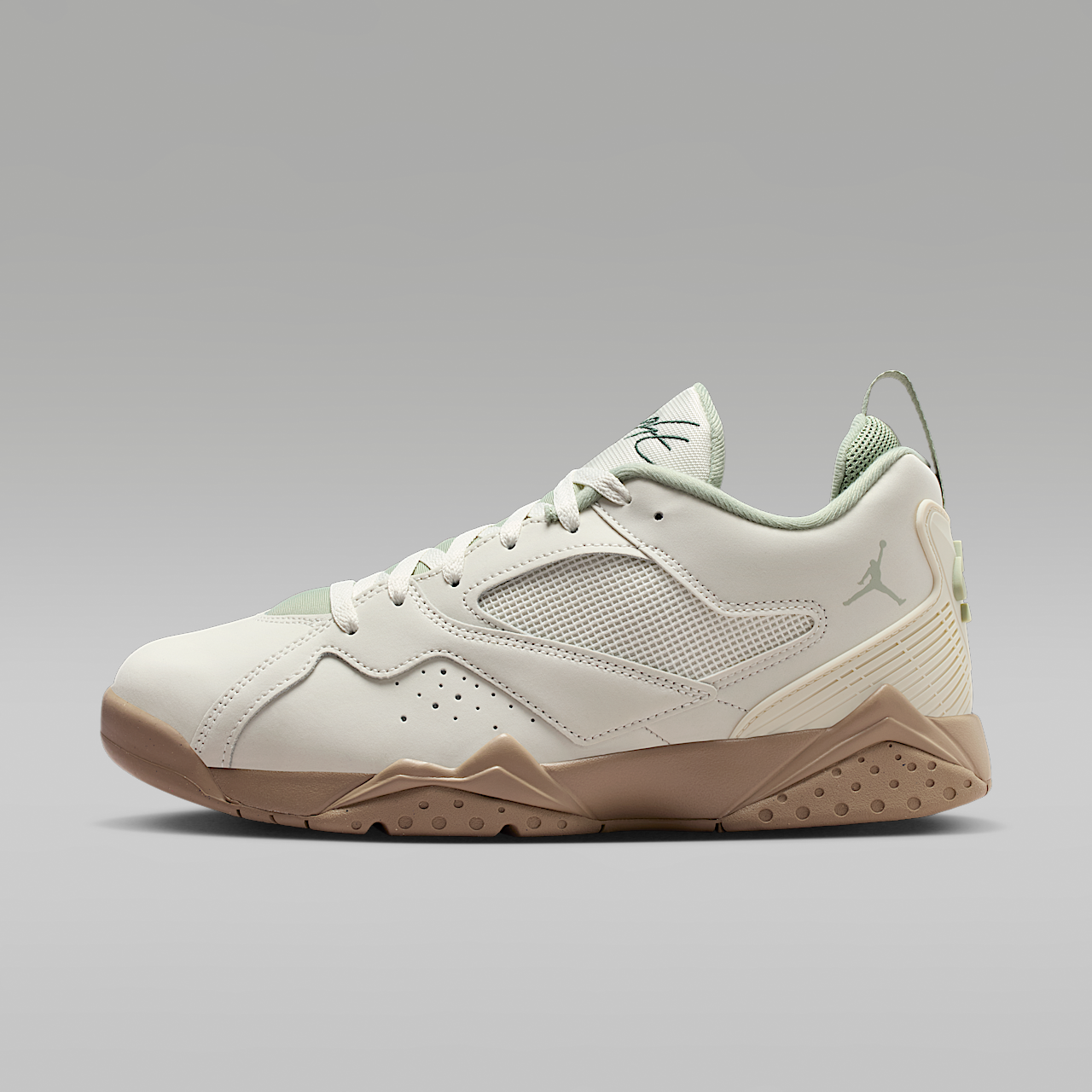 Nike Air Jordan sneaker Sail/Khaki/Midnight Green/Jade Horizon