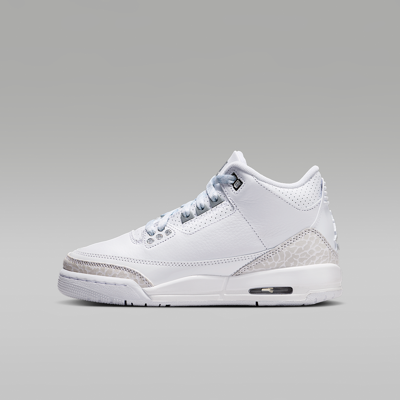 Nike Air Jordan sneaker Wit/Wit/Metallic Silver