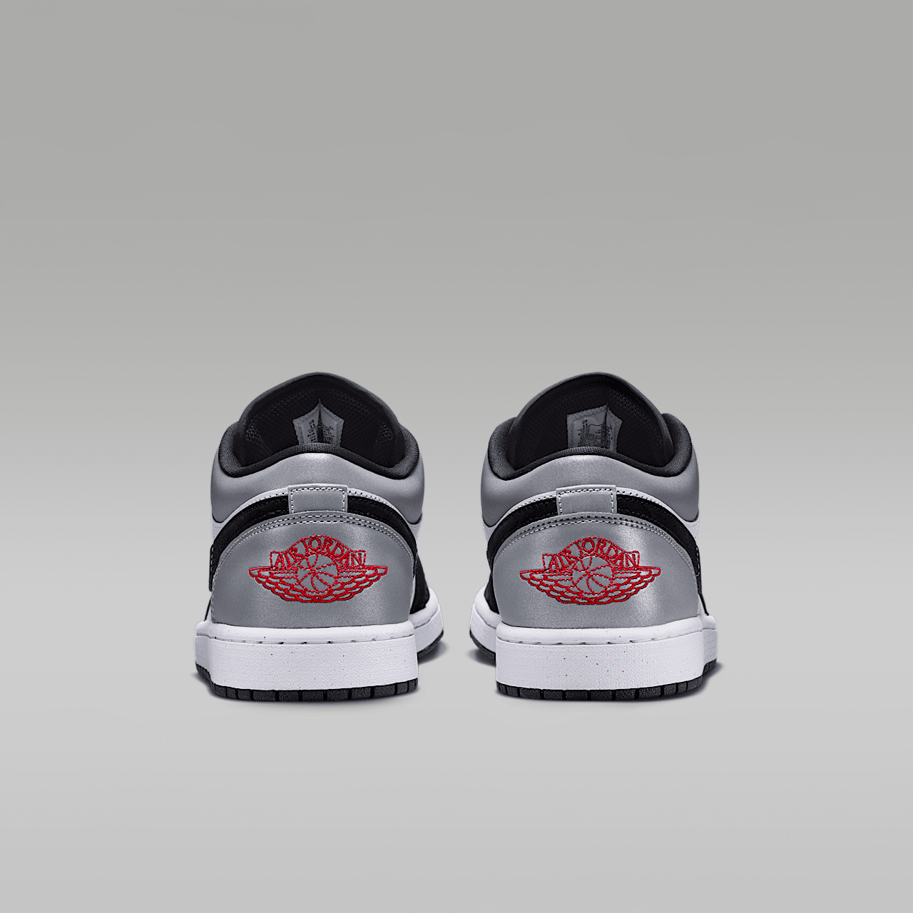 Nike Air Jordan sneaker Wit/Zwart/Matte Silver/Fire Red
