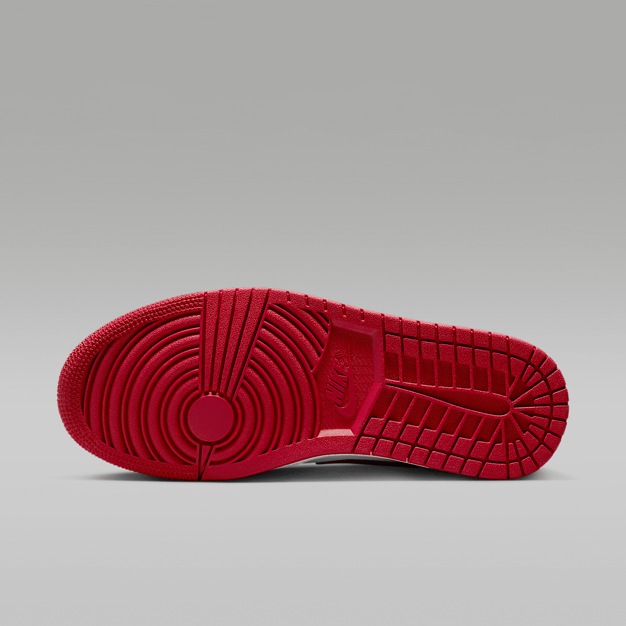 Nike Air Jordan 1 Low sneaker Wit/Zwart/Sail/Gym Red