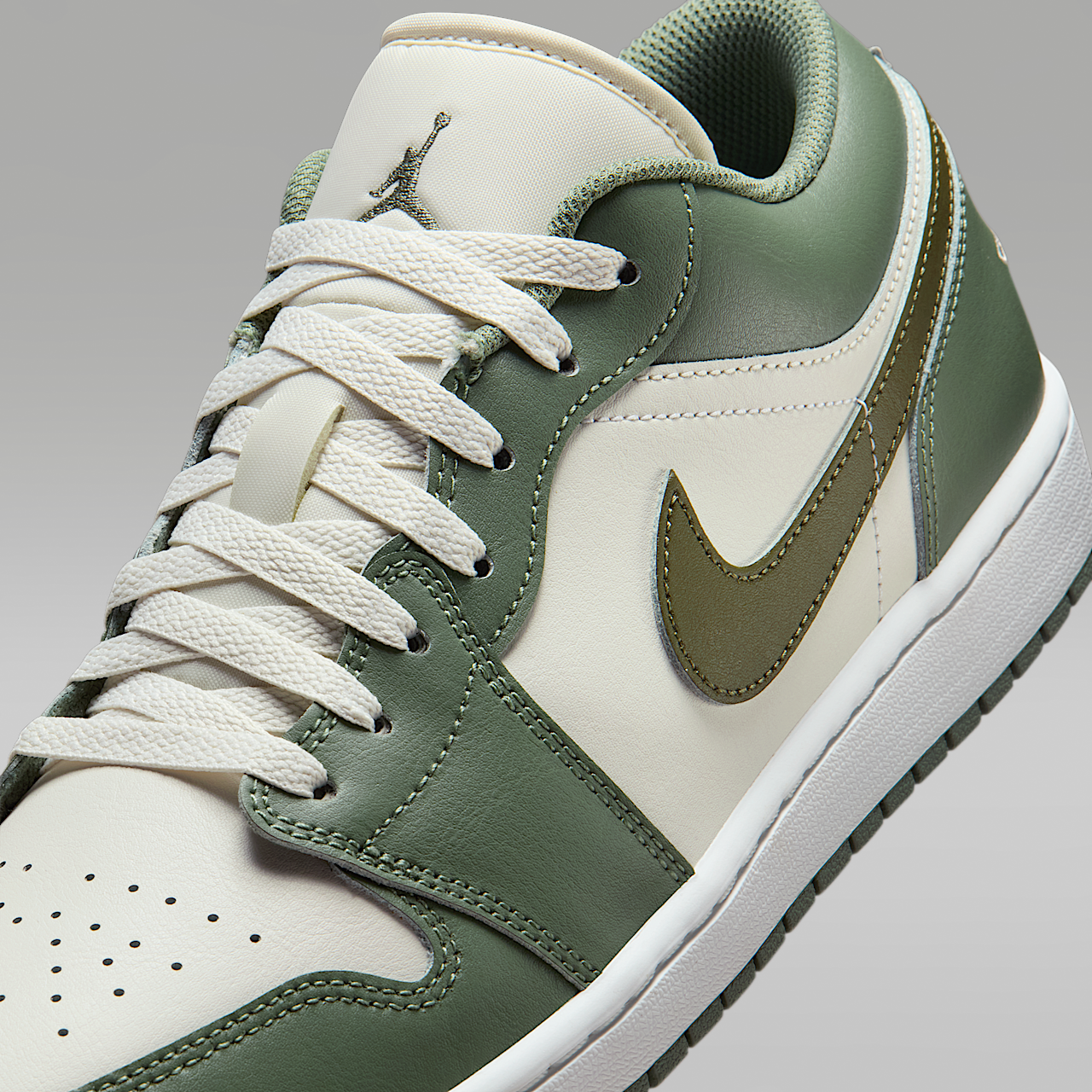 Nike Air Jordan 1 Low sneaker Vintage Lichen/Summit White/Medium Olive