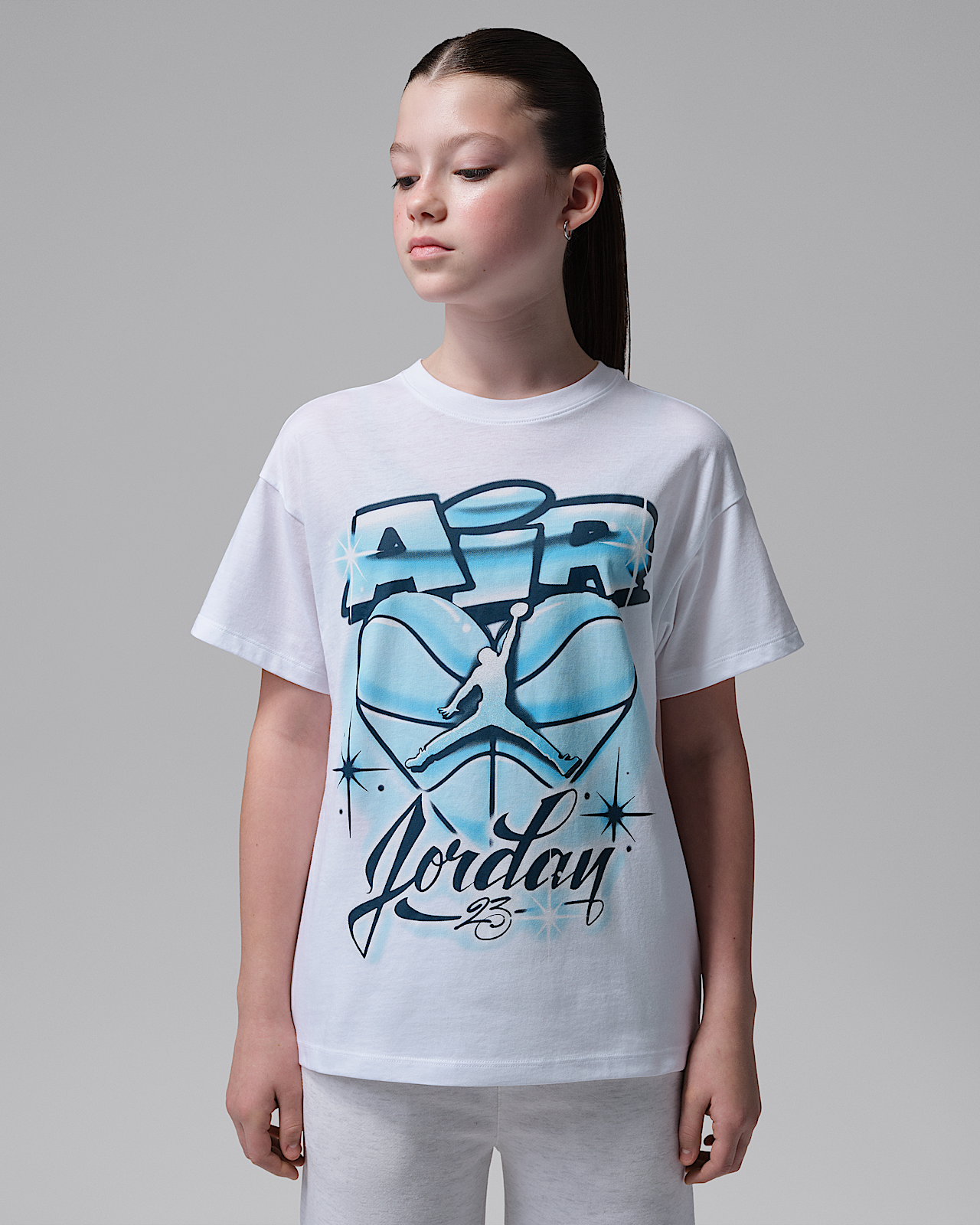 Детская футболка Jordan Big Kids' She's the Coldest Airbrush