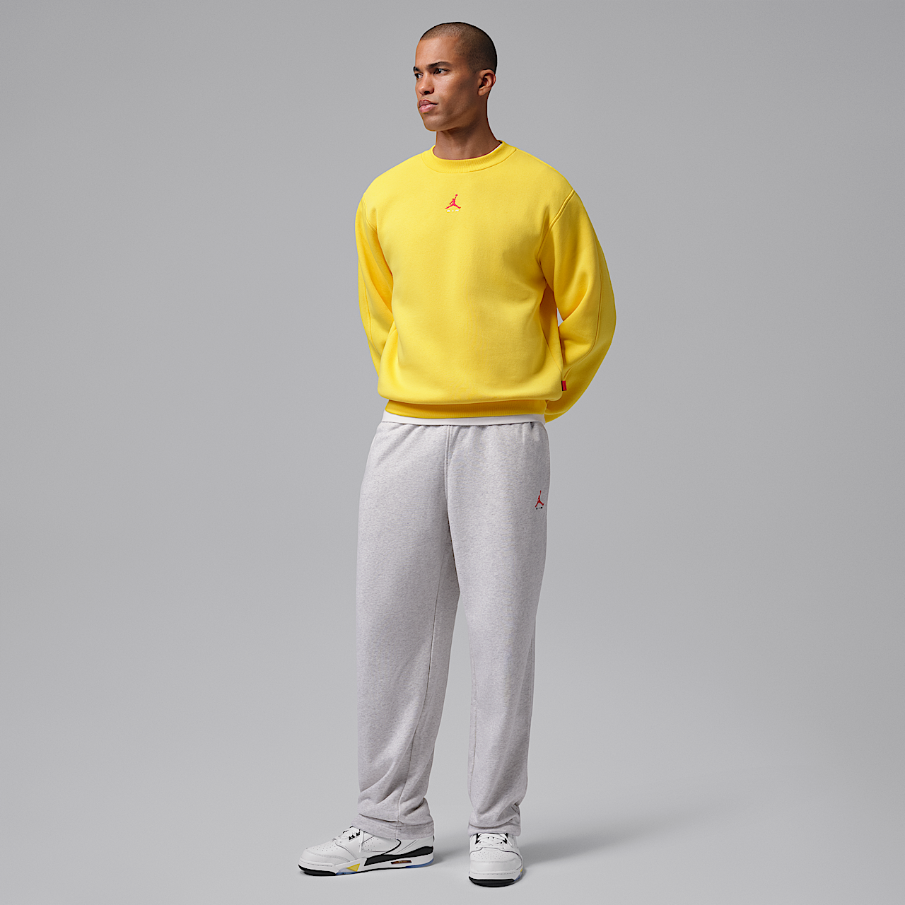 Nike  sneaker Wit/Tour Yellow/Zwart