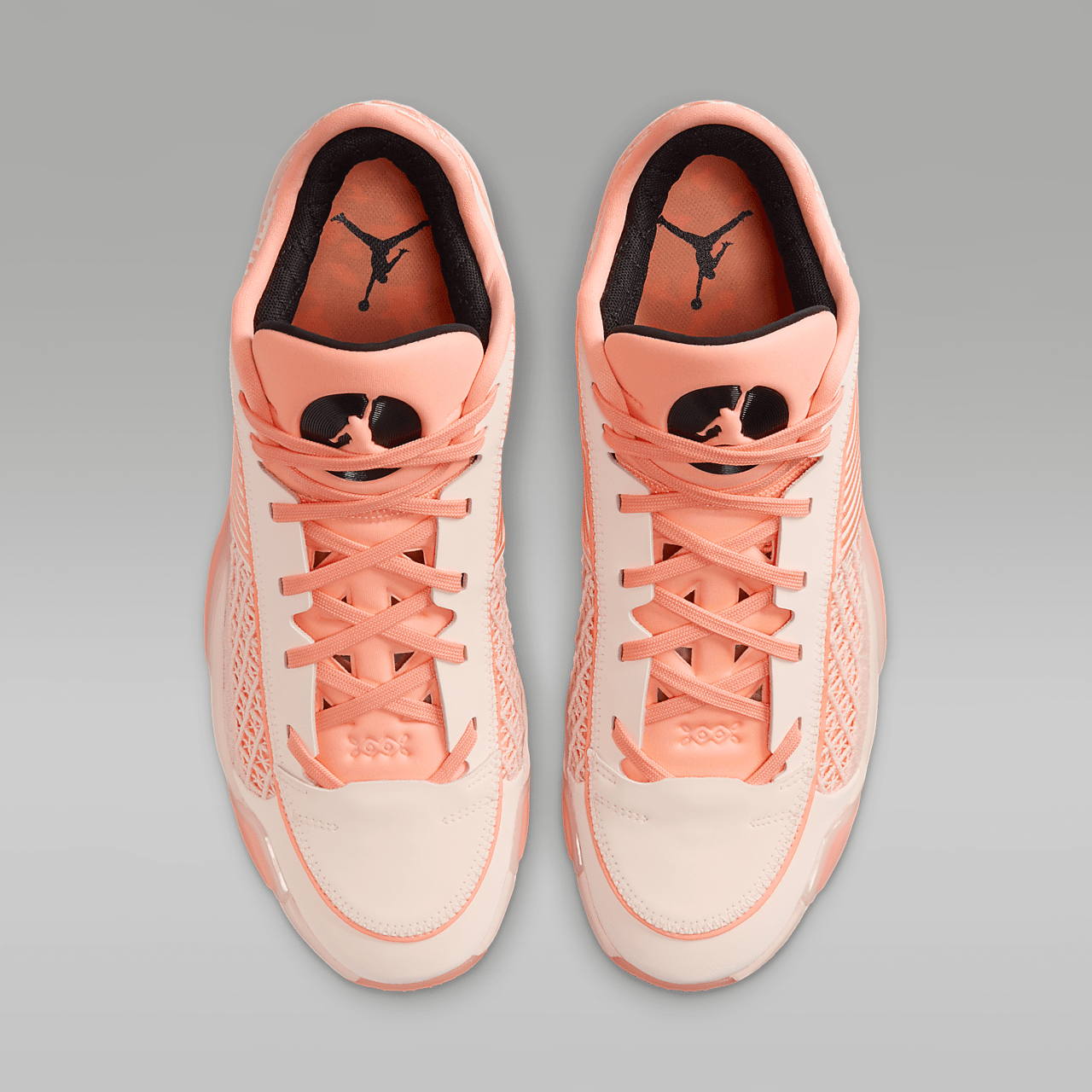 Nike Air Jordan sneaker Crimson Tint/Orange Pulse/Zwart